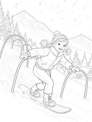 Vintage Storybook - B&W