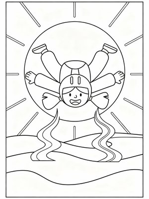 Preschool Simple - B&W