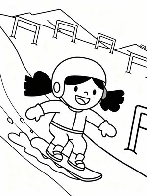 Preschool Simple - B&W