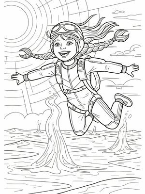 Classic Coloring Book - B&W