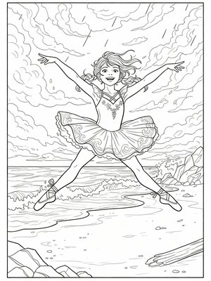 Classic Coloring Book - B&W