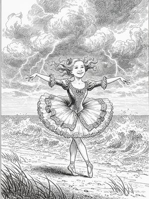 Victorian Illustration - B&W