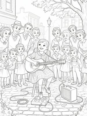 Vintage Storybook - B&W