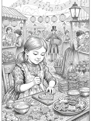 Victorian Illustration - B&W
