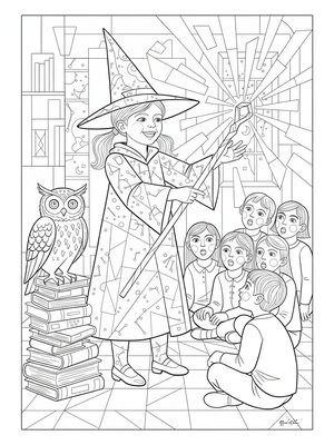 Cubist Painting - B&W