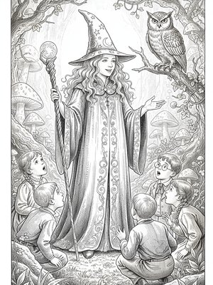 Victorian Illustration - B&W