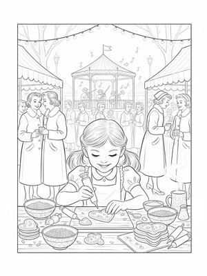 Vintage Storybook - B&W