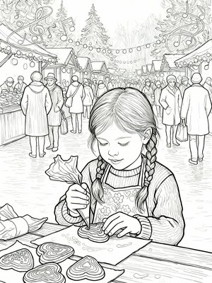 Impressionist Painting - B&W