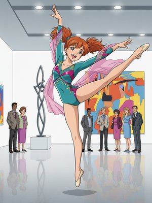 Flipping on Floor Exercise