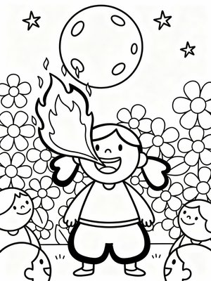 Preschool Simple - B&W