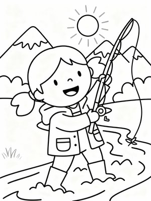 Preschool Simple - B&W