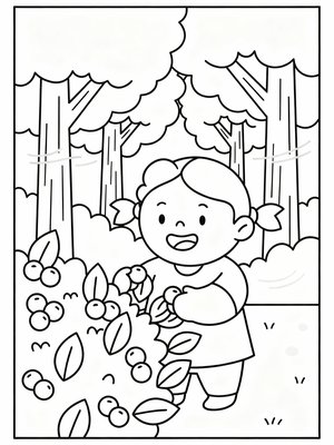 Preschool Simple - B&W