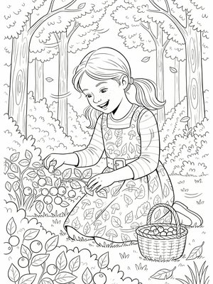 Classic Coloring Book - B&W