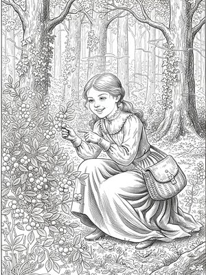 Victorian Illustration - B&W