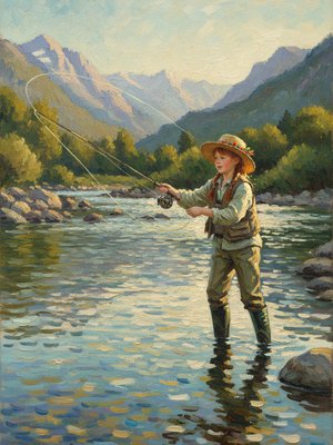 Fishing in a Pristine Lake