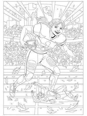 Cubist Painting - B&W