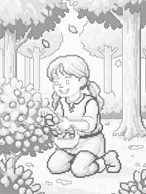 Pixel Art - B&W
