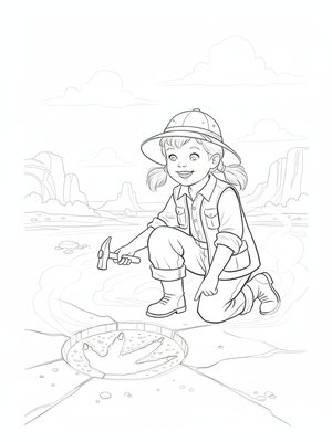 Vintage Storybook - B&W