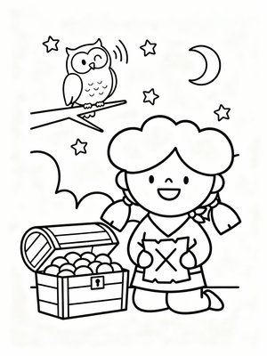 Preschool Simple - B&W