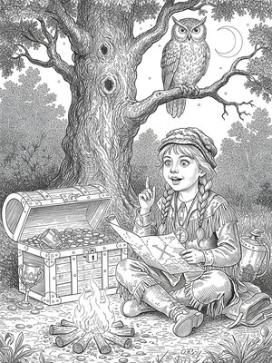 Victorian Illustration - B&W