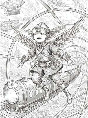 Victorian Illustration - B&W