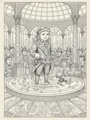 Victorian Illustration - B&W