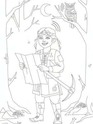 Cubist Painting - B&W