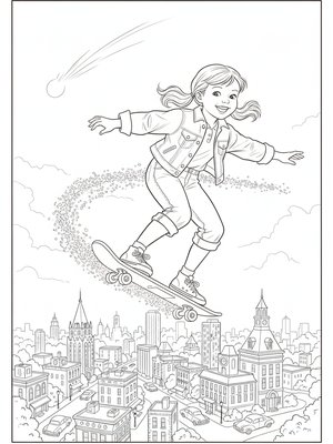 Vintage Storybook - B&W