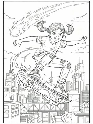 Classic Coloring Book - B&W