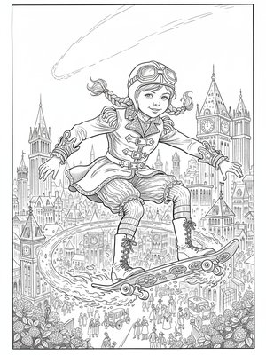 Victorian Illustration - B&W