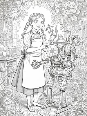 Victorian Illustration - B&W