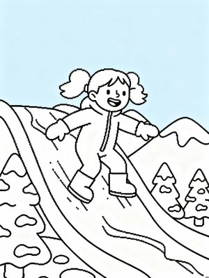 Preschool Simple - B&W