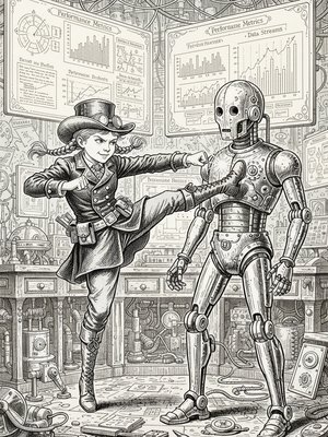 Victorian Illustration - B&W