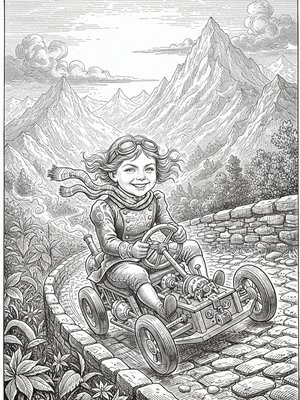 Victorian Illustration - B&W