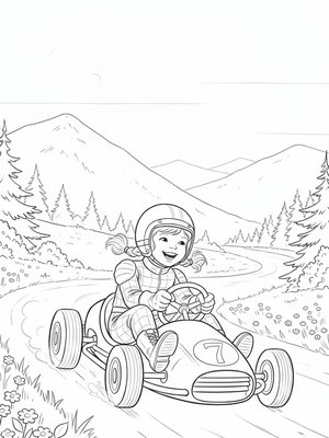 Vintage Storybook - B&W