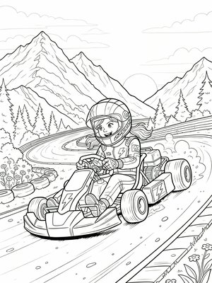 Classic Coloring Book - B&W