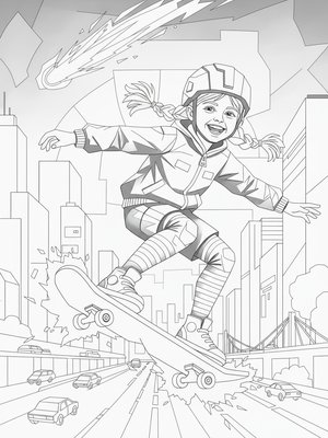 Cubist Painting - B&W