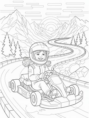 Cubist Painting - B&W