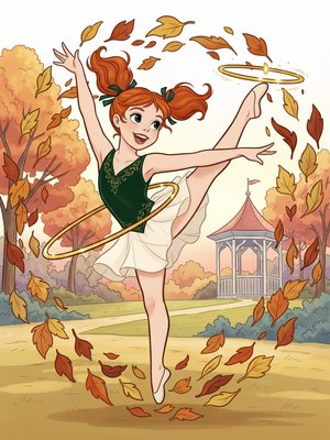 Graceful Gymnastics with Hoops