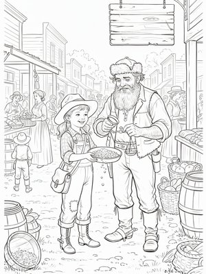 Vintage Storybook - B&W