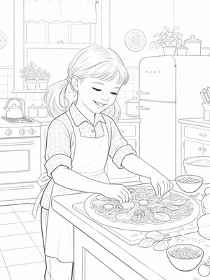 Vintage Storybook - B&W