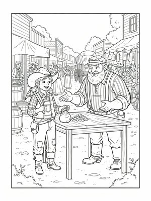 Classic Coloring Book - B&W