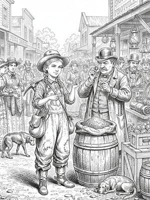 Victorian Illustration - B&W