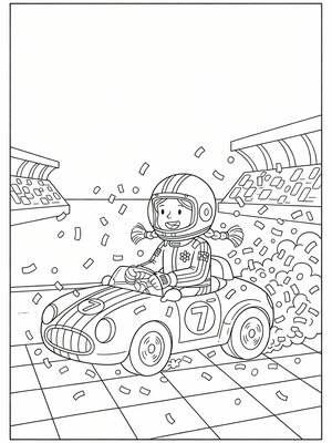 Classic Coloring Book - B&W