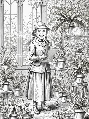Victorian Illustration - B&W