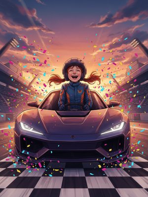 Kate's Grand Prix Glory 🌅