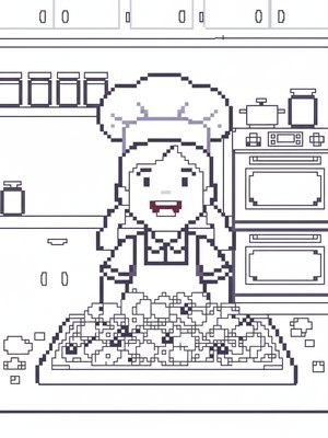 Pixel Art - B&W