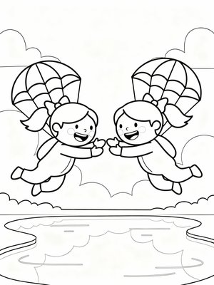 Preschool Simple - B&W