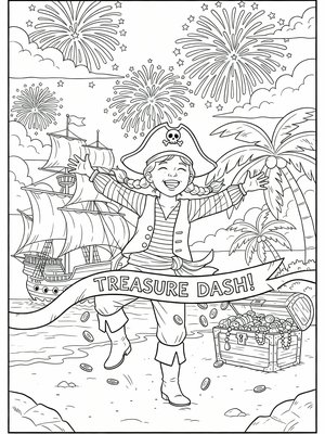 Classic Coloring Book - B&W