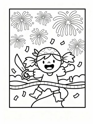 Preschool Simple - B&W